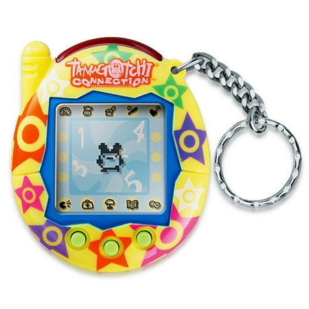 Tamagotchi Connection Version 3: Yellow with Stars