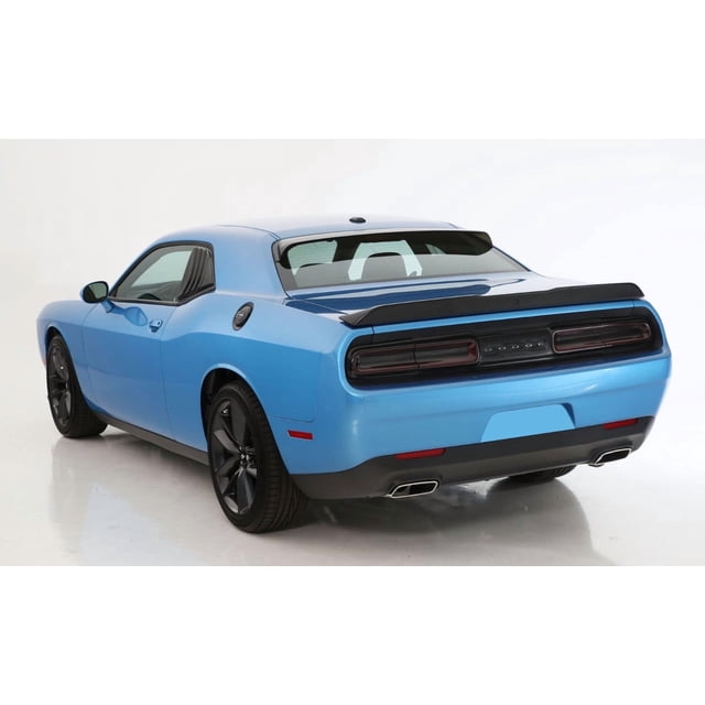 Convient pour 2015-2019 Dodge Challenger GT Styling Panneau Central de Feu Arrière GT4190 Blackout; Solide; Blackout; Smoke; 3 Pcs