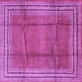 thumbnail image 1 of Ahgly Company Indoor Square Persian Purple Traditional Area Rugs, 4' Square, 1 of 4