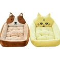 thumbnail image 3 of Pet Beds Pet Kennel Winter Warm Dog Mat Cat House Dog Blanket Large Small and Medium-Sized Dog Bed Soft Dog Sofa Bed Pet Supplies (Color : A, Size : S50cm), 3 of 5