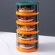 thumbnail image 1 of Cubierta De Aislamiento De Alimentos Cubierta De Alimentos Aislada Cubierta De Plato Transparente Estuche De Almacenamiento De Alimentos Apilable Prevención De Insectos Para El ANGGREK Otros, 1 of 1