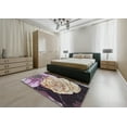 thumbnail image 5 of Ahgly Company Machine Washable Indoor Rectangle Transitional Rose Pink Area Rugs, 7' x 10', 5 of 7