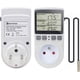 thumbnail image 5 of Dinheiro Termostato de Enchufe Controlador de Temperatura Digital Calefacción Enfriamiento con Sonda, Controlador de Temperatura de Enchufe LCD Temporizador para Incubadora de Acuario Invernadero, 5 of 5