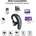 thumbnail image 4 of Bluetooth Headset, Wireless Earpiece V5.0 Ultralight Hands Free Business Earphone with Mic for Business/Office/Driving, 4 of 6
