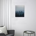 thumbnail image 3 of Abstract Mountain Forest Landscape, 12x16 inch Wall Art - Stylish Addition to Living Room, Bedroom or Office Decor, 3 of 7