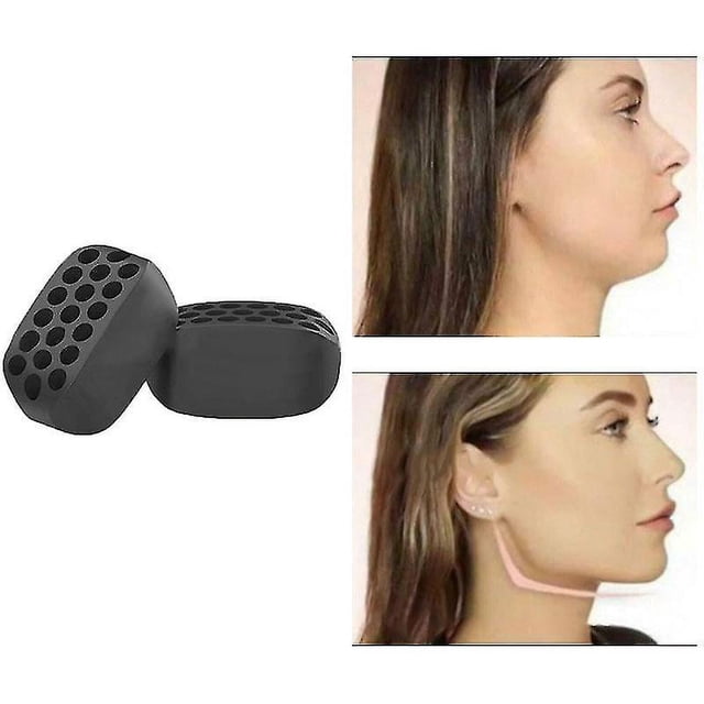 piezas de ejercitador de mandíbula, entrenamiento de masetero facial, pelota para masticar Bre