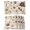 Beige, variant on Black White Dog Paws Placemats Set of 1 Cute Puppy Paw Prints Place Mats Indoor Wipeable Table Mats Washable Cloth Dining Table Placemats for Kitchen Holiday Party Home Decor 13x19 Inch