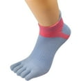 thumbnail image 3 of 6 pairs Women Toe Socks 5 Finger Cotton Wicking Athletic, 3 of 7