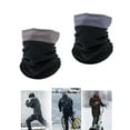 thumbnail image 2 of Fleece Neck Warmer Winter Windproof Neck Tube Scarf for Men Face Cover Mask Soft Half Face Cover Snowboard Gaiter Women, 2 of 8