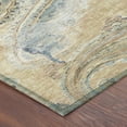 thumbnail image 3 of Addison Rugs Chantille Indoor/Outdoor Transitional Paisley Coral Machine Washable Rectangle Rug, 3' x 5', 3 of 8