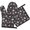 Pioneer Flower Floral Print Pattern-1, variant on Pioneer Flower Floral Print Pattern 1-Pack Oven Mitts Set, Heat Resistant Kitchen Gloves, 7.7" X 12"