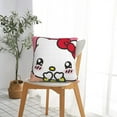 thumbnail image 4 of Hello Kitty Pillow Cover, Square Throw Pillow Cases For Couch Sofa Bed Living Room,Home Decorative, 12"X12", 4 of 9