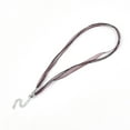 thumbnail image 2 of 100 pc Waxed Cord and Organza Ribbon Necklace Making with Iron Lobster Claw Clasps Platinum Saddle Brown 17.6 inch~17.8 inch(45~45.5cm) 7mm, 2 of 3