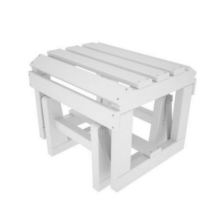 POLYWOOD® Classic Recycled Plastic Glider Ottoman