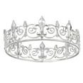 thumbnail image 6 of Men Hair Hoop Crowns Proms Dress for King Birthday Headband Photo Props Elegant Costume Headwear, 6 of 8