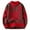 Red-1, variant on Men's Geometric Graphic Sweaters Crewneck Soft Knit Pullover Long Sleeve Crewneck Sweatshirts Loose Fit Jumper Tops (3XL, Black-1)
