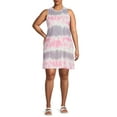 thumbnail image 2 of Terra & Sky Women's Plus Size Swing Tank Dress, 2 of 5