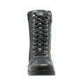 thumbnail image 3 of Hypard Women's 8" Zipper Biker Boot Black Size in 8.5, M, 3 of 5