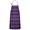 Halloween Purple Checkered, variant on Halloween Purple Ghosts and Pumpkins Apron-Garden Aprons for Women with Pockets-Cotton Linen Waterproof Kitchen Cooking Gardening Aprons Adjustable for Kitchen,Cooking,BBQ and Salon 33"x27"