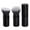 Black, variant on Soft Vegan Powder Brush for Makeup Application Face Foundation Bronzer Blending Beauty Tool All Skin Types