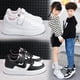 thumbnail image 2 of Zapatillas de deporte para niños de primavera y otoño, suela suave, ligeras, antideslizantes, de cuero, para niños medianos y grandes, zapatos deportivos versátiles e informales, 2 of 5