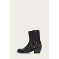 thumbnail image 3 of Frye Women HARNESS 8R BLACK/OILED LEATHER SHORT BOOT, 3 of 5