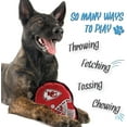 thumbnail image 3 of Pets First NFL Kansas City Chiefs Tough Helmet Pet Dog Toy Premium Quality with Built-in Squeaker Chew Toy, 3 of 7