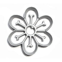 Kitchen Supply 70980 Rosette Bunuelos Cookie Mold, Large Daisy 5 Inch Diameter x 0.8 Inch D