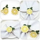 thumbnail image 2 of BEADCEST 2Ud De Servilleta Amarillos Con Para Accesorios Y En El Hogar, 2 of 8