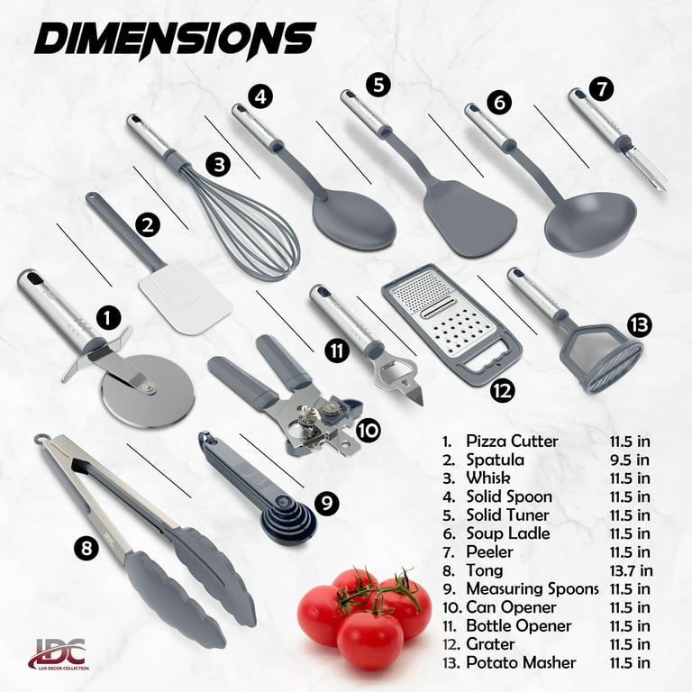 professional kitchen utensils supplier household nylon