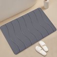 thumbnail image 5 of Outdoor Rug, Large Carpet for Bathroom, Soft, Absorbent, and Non-Slip, Weather Mats, Floor Liners, Thick Mat, Floor Liners, Home Floor Mats, Non Slip Floor , UKHBMC | 100 Polyester, Dark Gray, 5 of 9