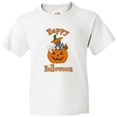 thumbnail image 3 of Inktastic Happy Halloween Kittens in Pumpkin Youth T-Shirt, 3 of 5