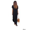 thumbnail image 3 of Spencer Casual V Neck Short Sleeve Maxi Dress with Pockets, (Women's), 3 of 9