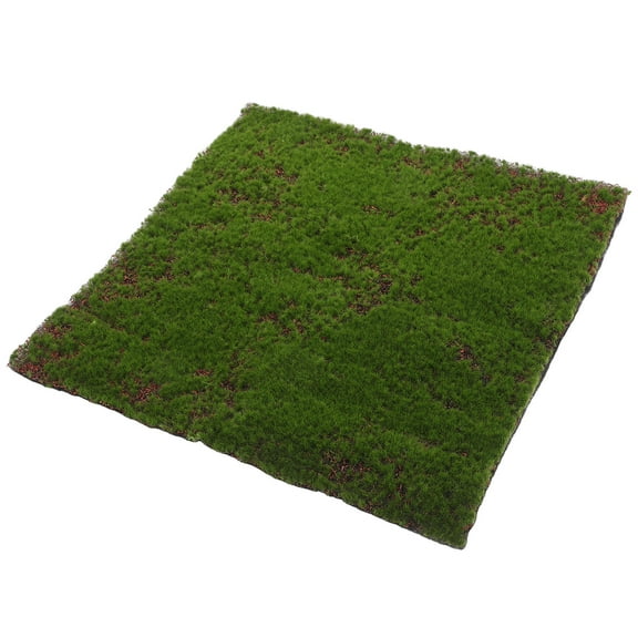 Masteelf Diy Synthetic Turf Lawn Carpet Artificial Moss Grass Rug For Indoor Plants Realistic Fake Grass Mat For Landscape Craft Projects Prop