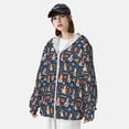 thumbnail image 3 of Lsque Garden Gnomes UPF 50+ Lightweight Sun Protection Men's Women's Long Sleeve Shirt, Hoodie Performance -Small, 3 of 9