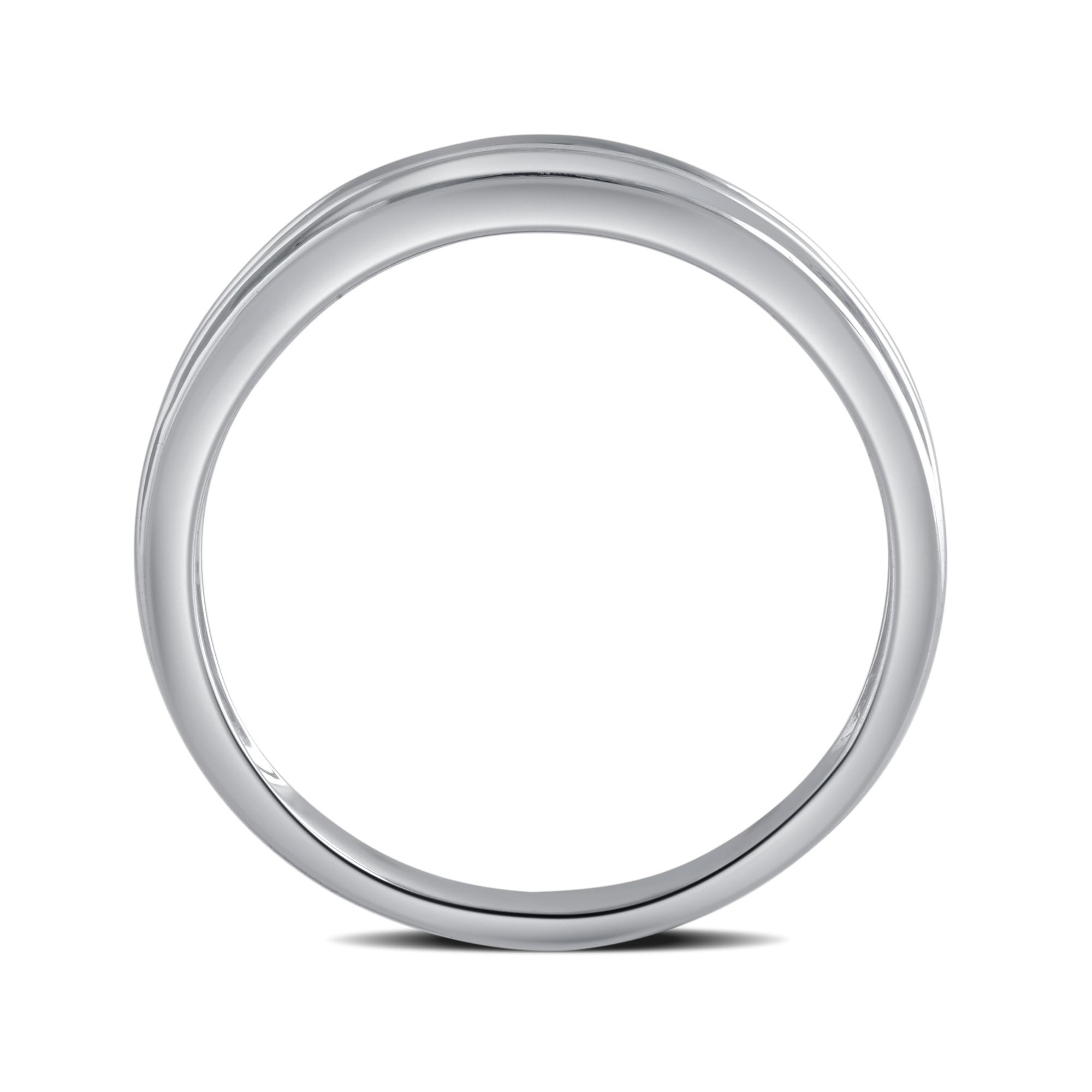 1/2 Carat T.W. Diamond 10K White Gold Wedding Bands