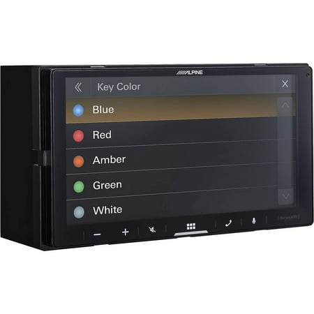 Alpine - 7"  Android Auto and Apple CarPlay Bluetooth Digital Media Receiver - Black