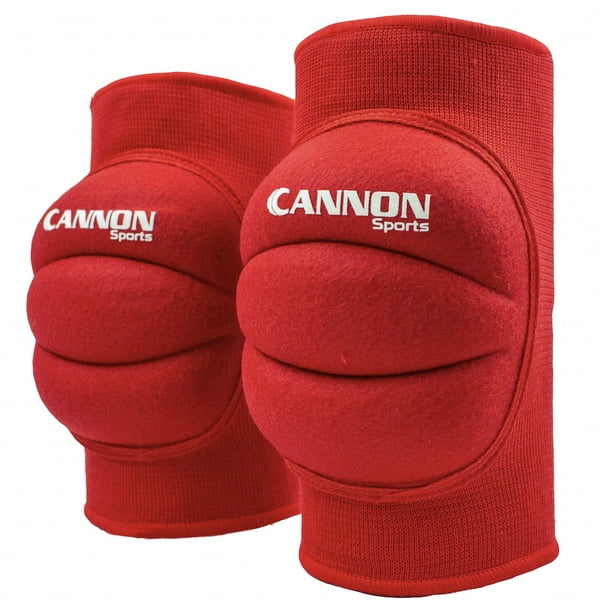 Cannon Sports Pro Series Volleyball Knee Pads, Red, Large
