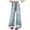 Z7 Blue, variant on Stylish Girls Casual Pants Straight Leg Wide Leg Denim Jeans for Everyday Use Comfortable Elastic Waist Spring Summer Attire Girls Fashion,Color:Navy,Size:7-8 Years