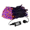 thumbnail image 1 of Luces de Halloween Weillsnow 200 LED, 20 m, color morado y naranja, 8 modos, 1 of 9