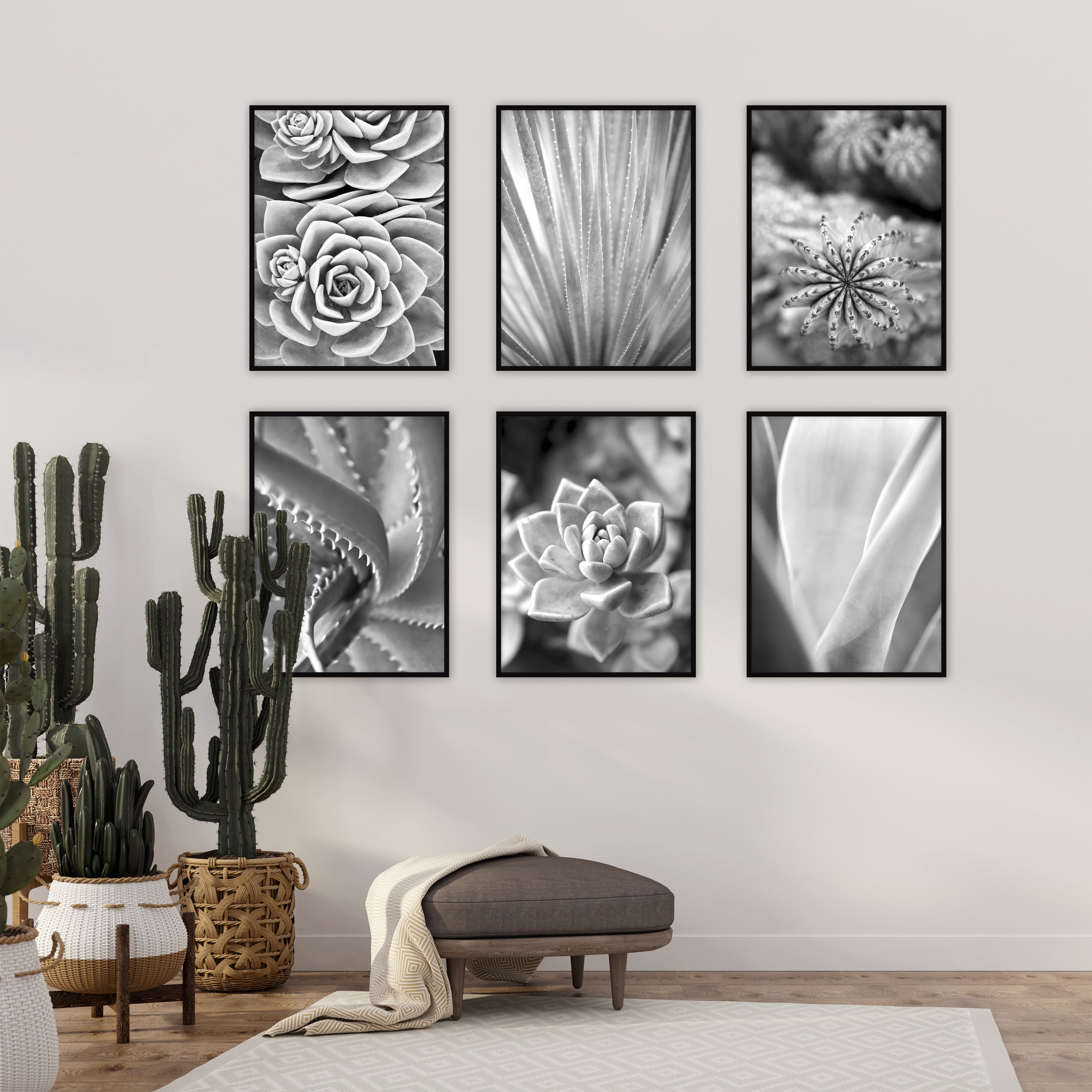 Mainstays 18x24 Basic Poster & Picture Frame, Black, Set of 6