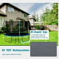 thumbnail image 5 of Trampoline Outdoor 12FT Trampoline with Safety Enclosure Net - Recreational Trampolines with Ladder and AntiRust Coating, ASTM Approval Outdoor Trampoline for Kids, 5 of 7
