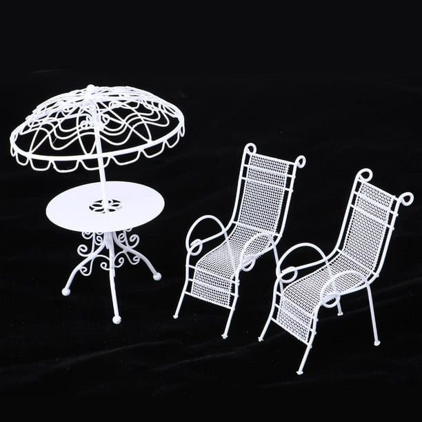 1:12 de Jardín Accesorio de Muñeca - Juguete para Blanco Hugo Dollhouse Miniatures