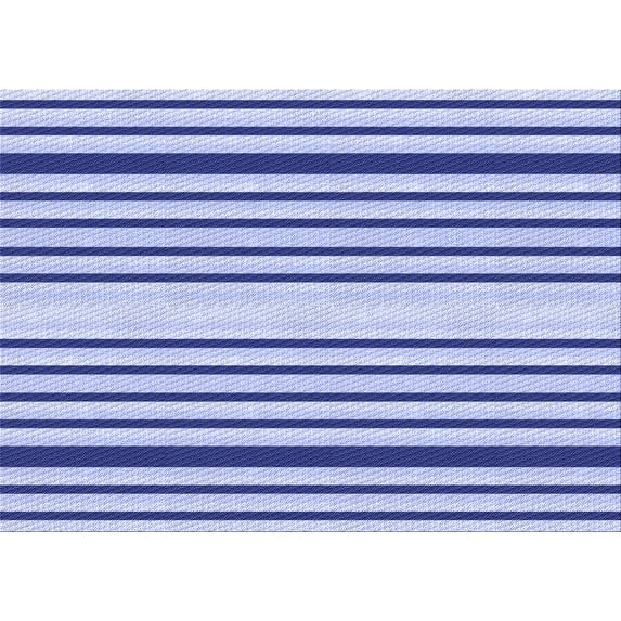 Ahgly Company Indoor Rectangle Patterned Heavenly Blue Area Rugs, 5' x 8'