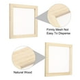 thumbnail image 3 of Uxcell 1pcs Silk Screen Printing Frame, 7.9x7.9 Inch Wood with 160 White Mesh, for Screen Printing DIY Project, 3 of 5