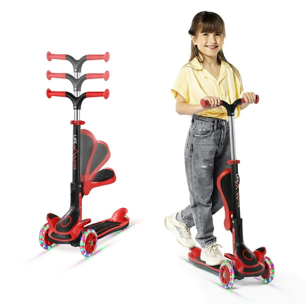 Luces LED para ruedas Kick Scooter Lifemaster Kids, plegable