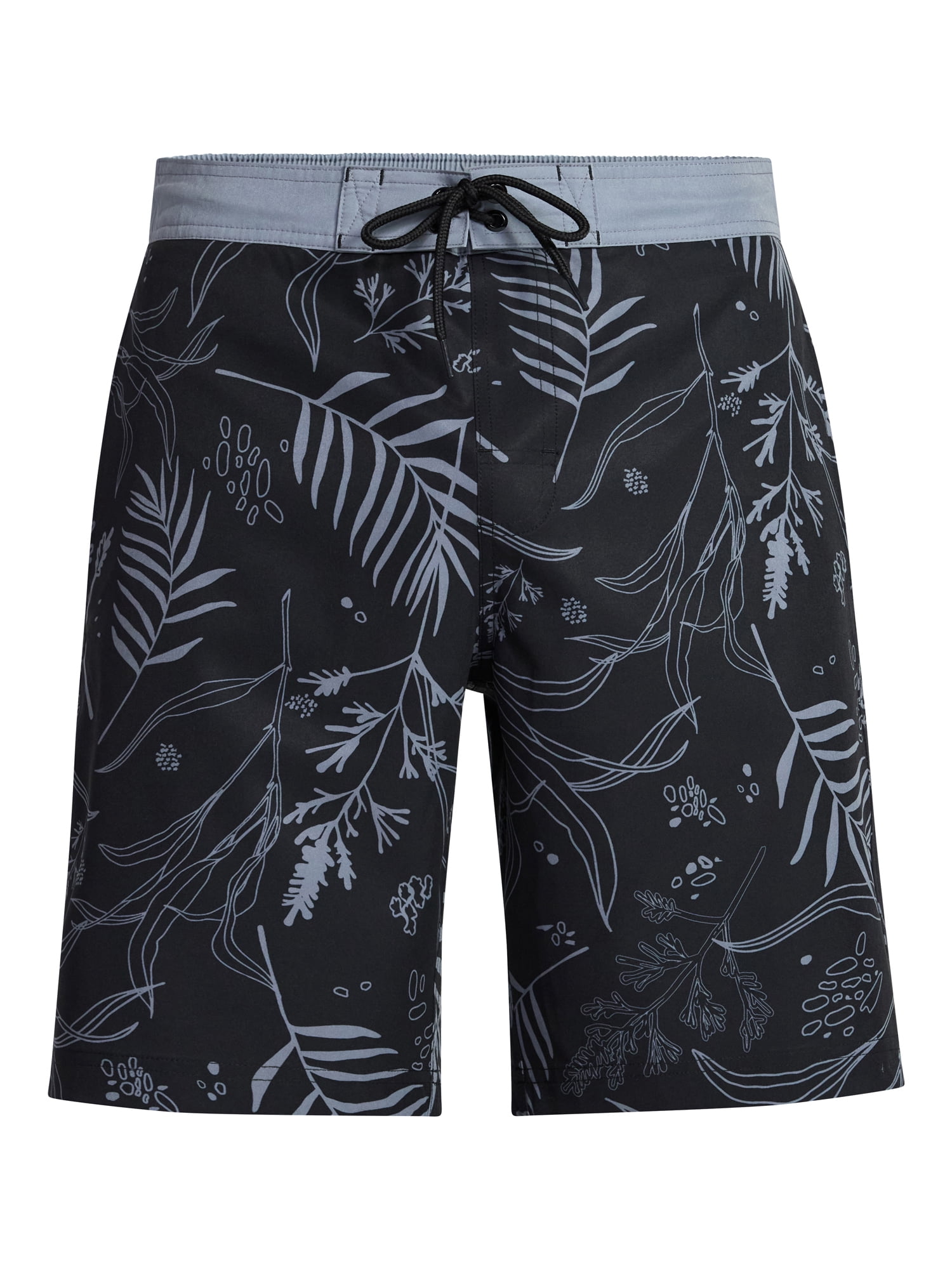 George Men's and Big Men's E-Board Swim Trunks with UPF 50+, 9" Inseam, Sizes S-3XL