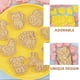 thumbnail image 5 of 1 Juego de moldes de plástico para galletas con forma de Animal, moldes para hornear, sellos reutilizables para galletas, cortadores de galletas, 5 of 6