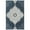 Grey/Navy, variant on SAFAVIEH Micro-Loop Mira Geometric Wool Area Rug, Blue/Ivory, 4' x 6'