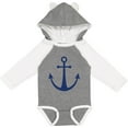 thumbnail image 3 of Inktastic Anchor Nautical Boys or Girls Long Sleeve Baby Bodysuit, 3 of 5